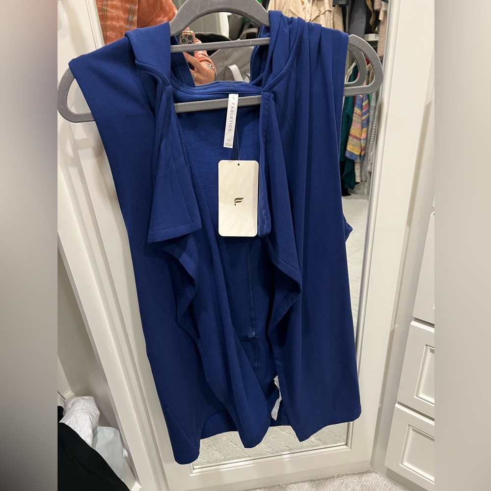 Fabletics blue vest *brand new